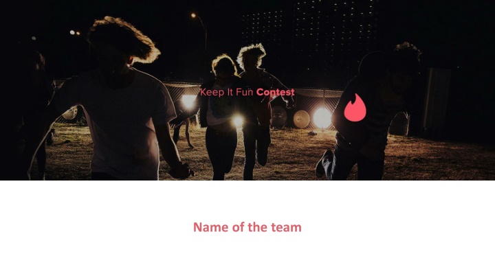 Pre-Selection Document for Team Introduction