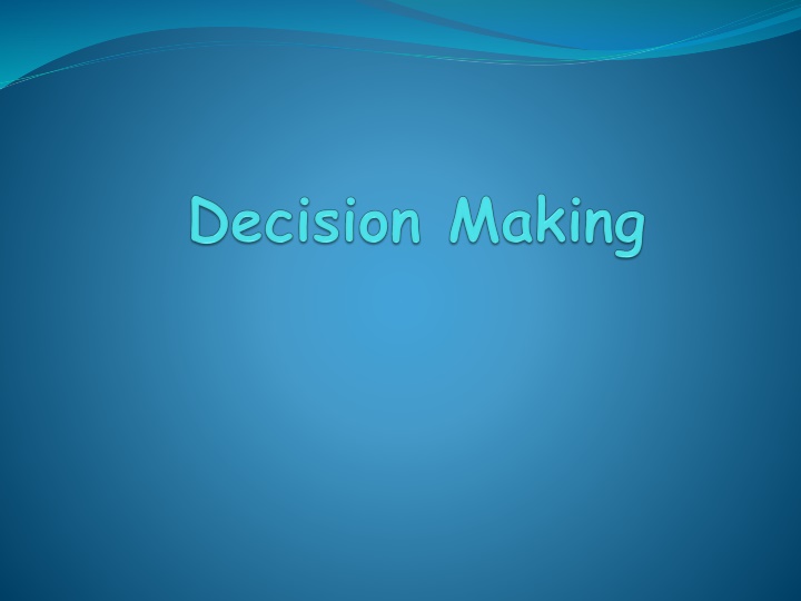 Problem-Solving in Management Science