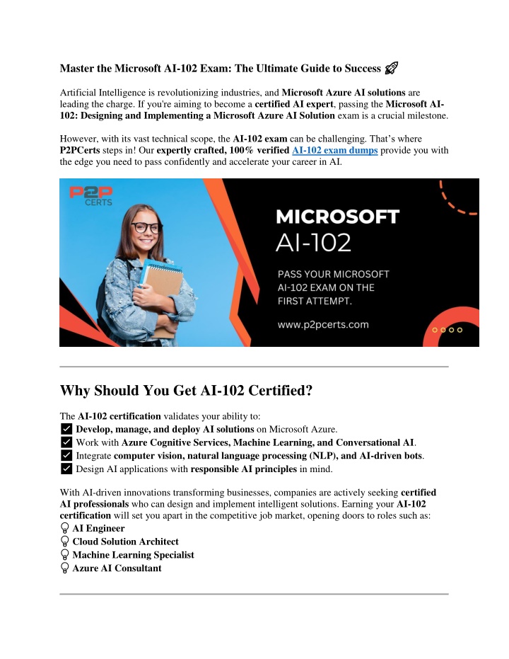 master the microsoft ai 102 exam the ultimate n.w