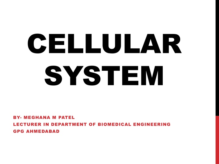 Cellular Systems