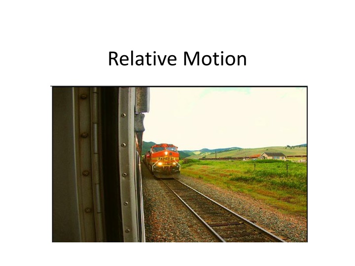 Relative Motion
