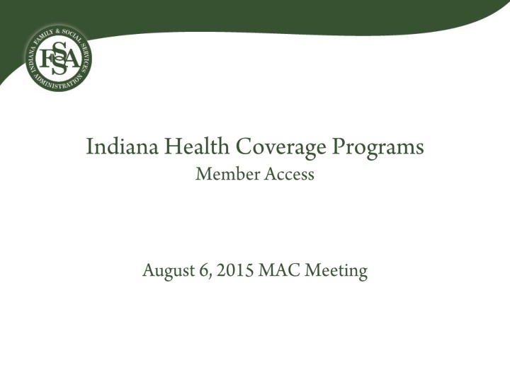 Current Initiatives for Mental Health Improvement