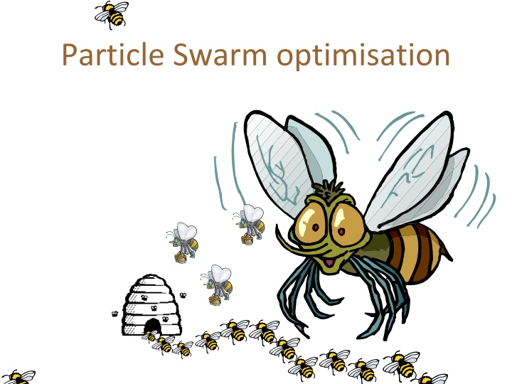 Particle Swarm Optimisation: The Co-operative Search Process