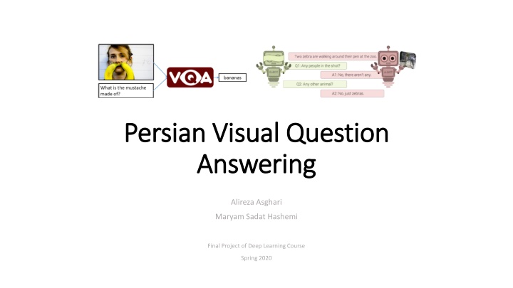 Deep Learning Project on Persian Visual Question Answering