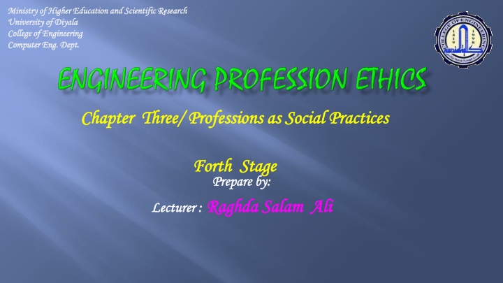 Engineering as a Professions Assessment