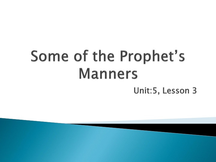 Expressing Love and Mercy: Following the Prophet's Example