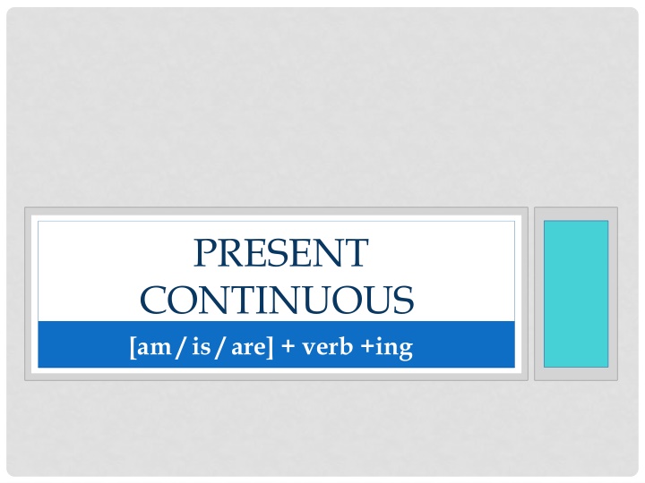 Learning English Language Tenses