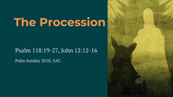 The Procession of Palm Sunday 2018
