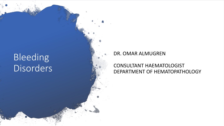 Bleeding  Disorders