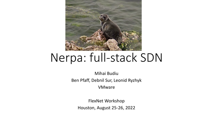 Nerpa: full-stack SDN