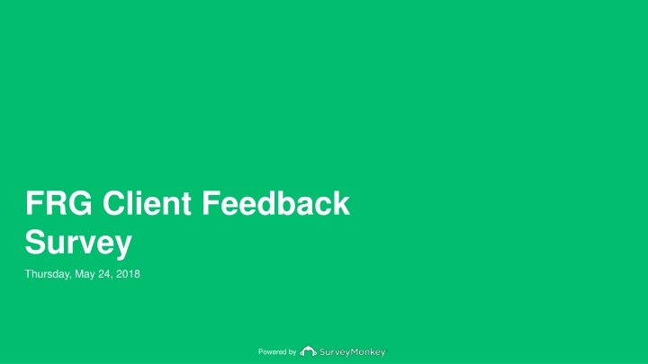 FRG Client Feedback
