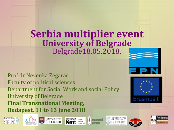 Serbia multiplier event
