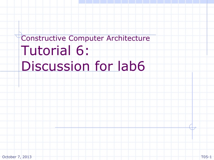Constructive Computer Architecture Lab 6 Discussion