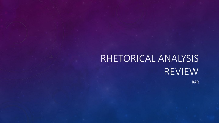 Crafting Effective Rhetorical Analysis Essays