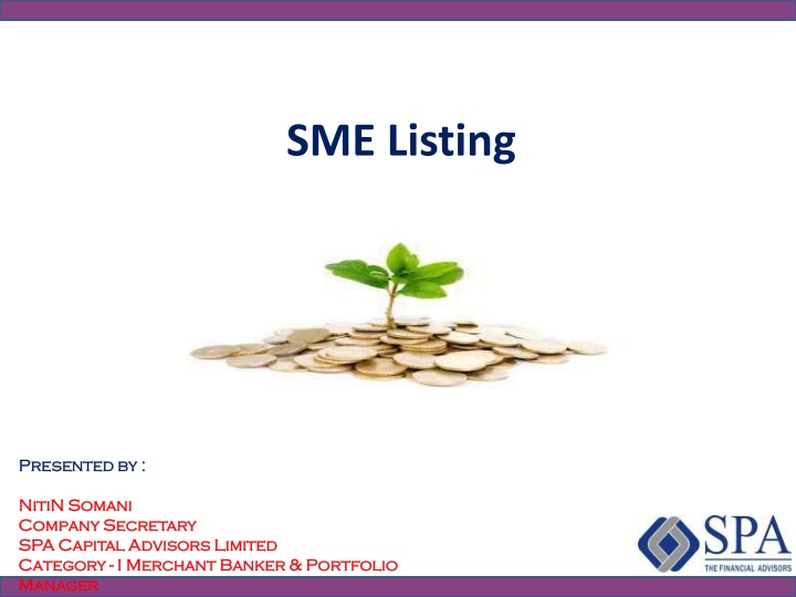 SME Listing
