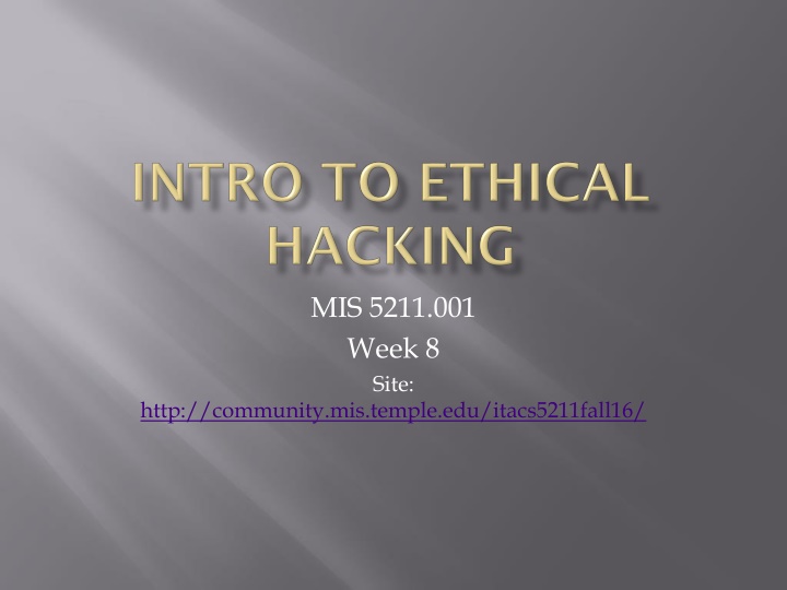 Social Engineering Techniques for Information Security