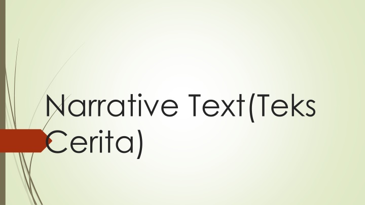 Narrative Text Structure