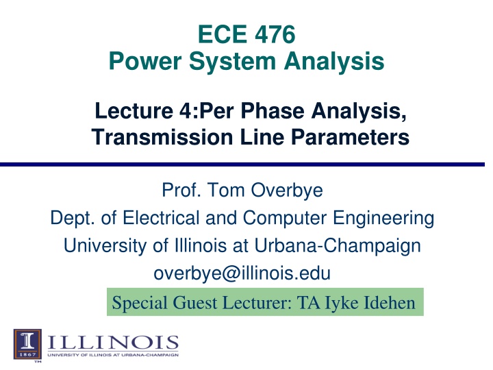 ECE 476 Power System Analysis
