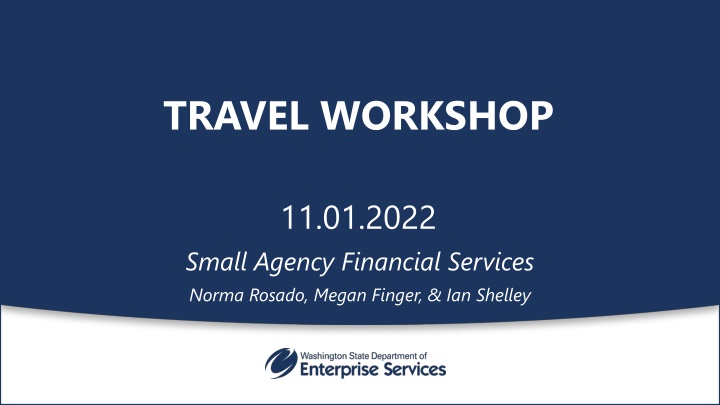 TRAVEL WORKSHOP