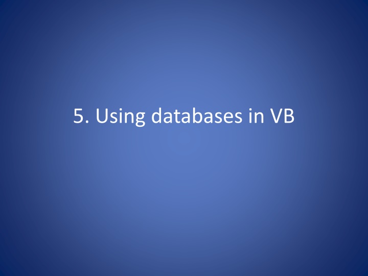 Introduction to Jet Engine in VB