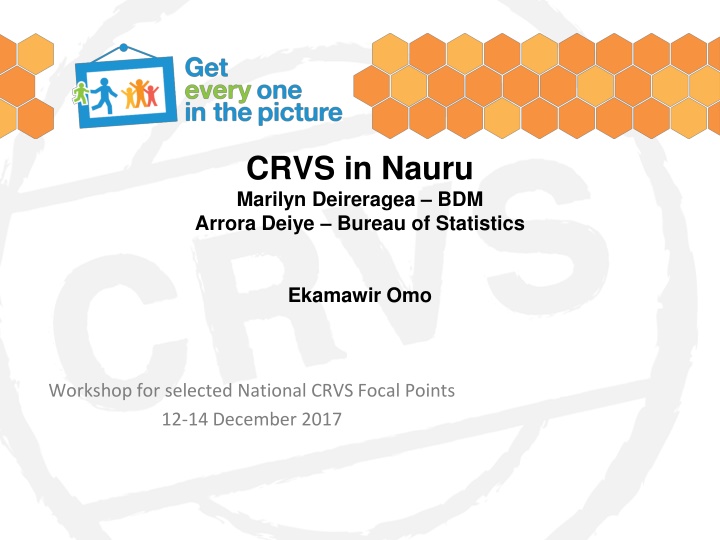 CRVS in Nauru