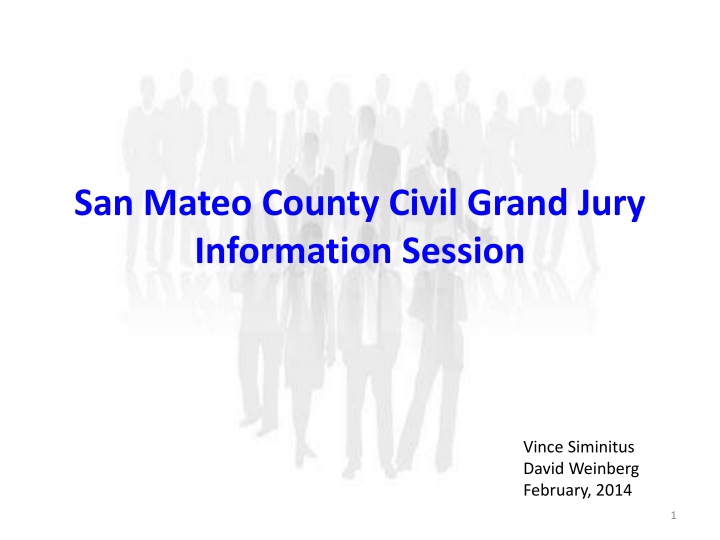 San Mateo County Civil Grand Jury Overview