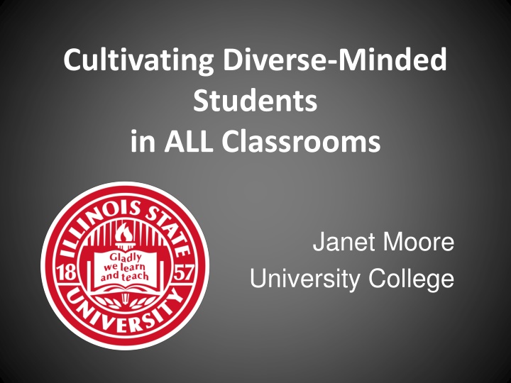Cultivating Diverse-Minded Students in All Classrooms