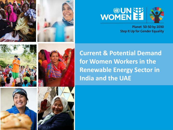 Demand for Women Workers in Renewable Energy Sector in India and UAE