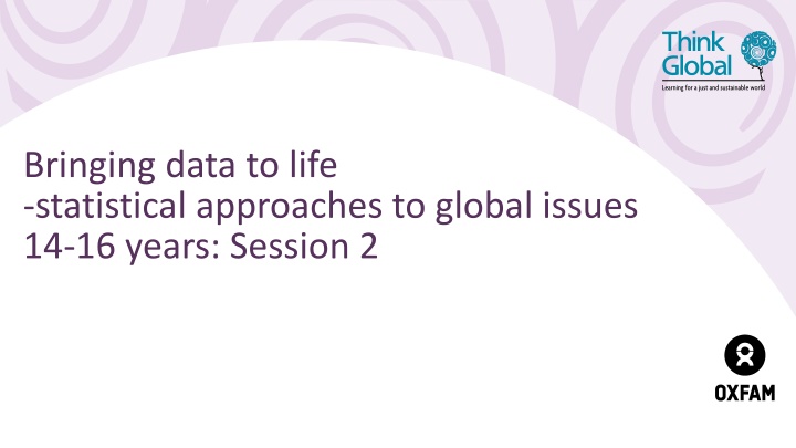 Statistical Approaches to Global Issues