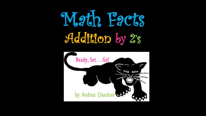Math Facts Addition by 2s Practice