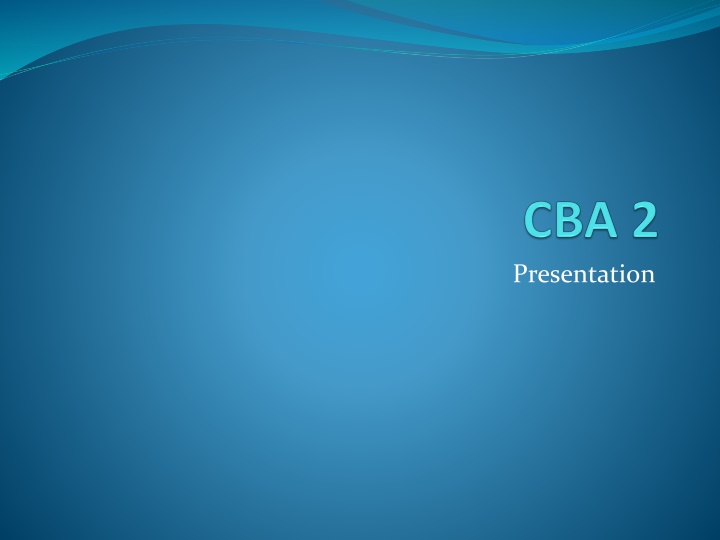 Individual Project Presentation: Investigating Business-Related Topics