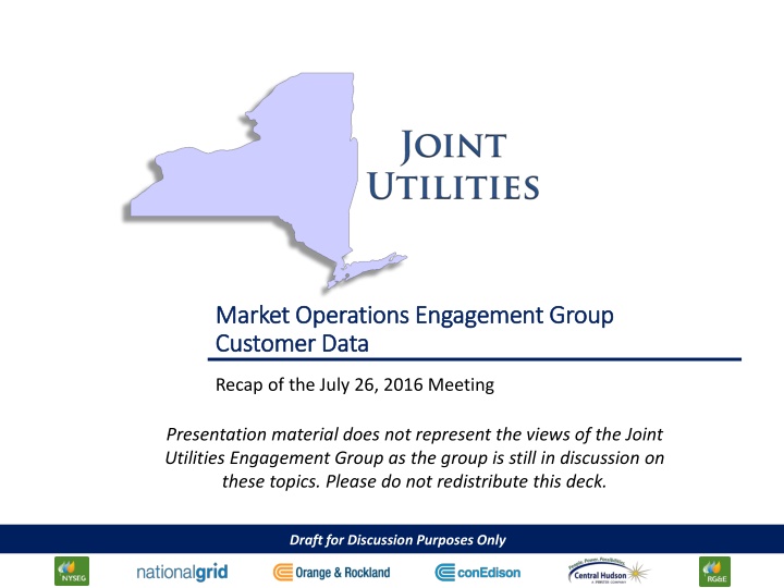 Market Operations Engagement Group  Market Operations Engagement Group