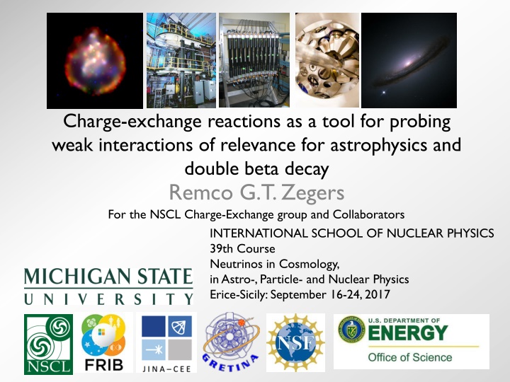Probing Weak Interactions in Astrophysics
