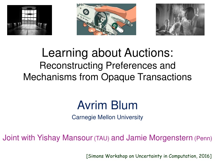 Learning about Auctions: Reconstructing Preferences and Mechanisms