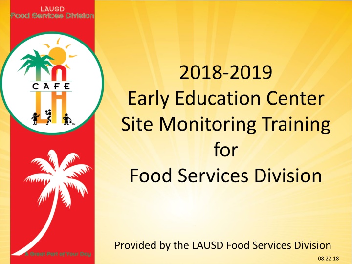 Site Monitoring Guidelines for Early Education Centers