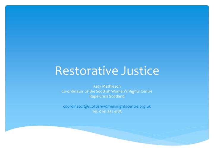 Restorative Justice