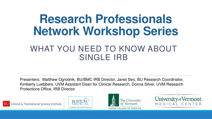 Research Professionals