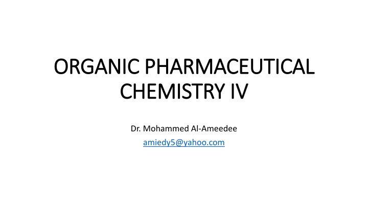 Lead Compound Development in Pharmaceutical Chemistry
