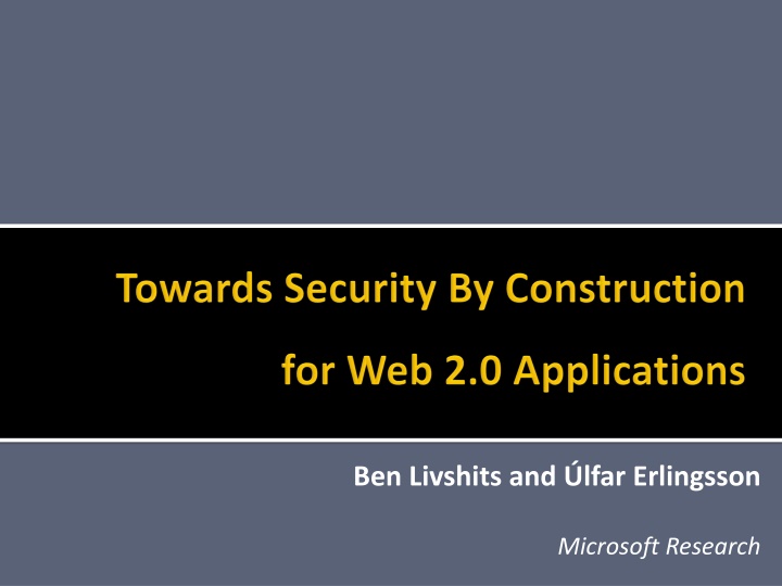 Web Application Vulnerabilities Widespread: Needs Secure Coding Practices