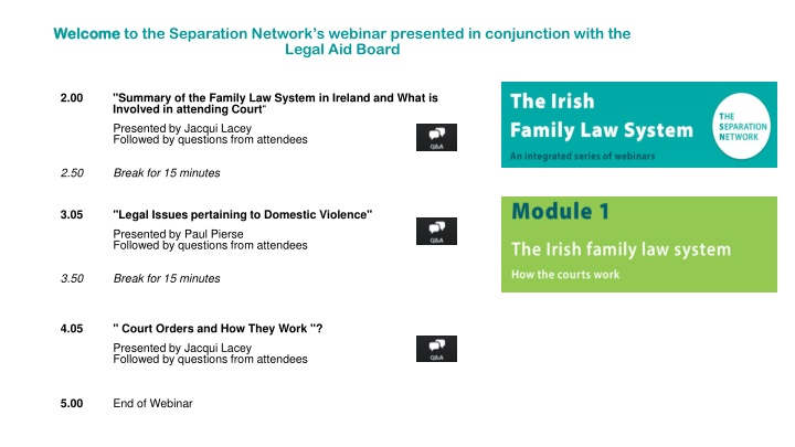 Family Law System in Ireland - Overview and Court Processes