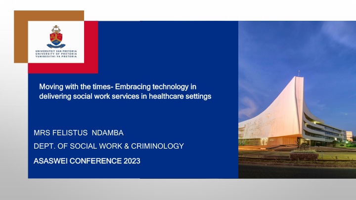 Embracing Technology in Delivering Social Work Services