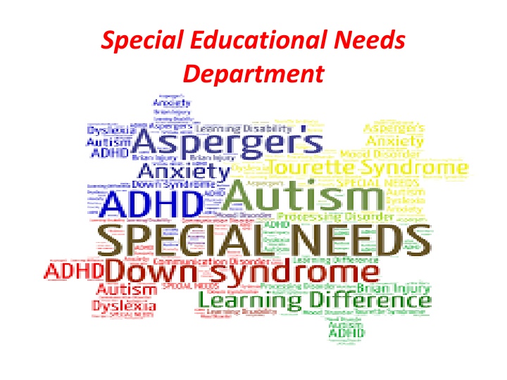 Special Educational Needs Department