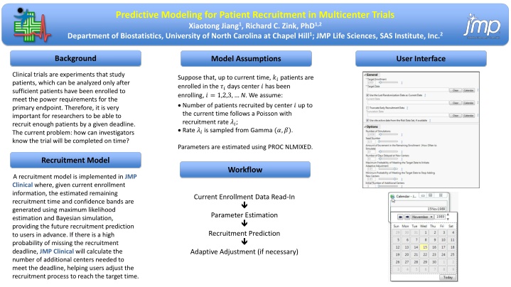Predictive Modeling for Patient Recruitment in Multicenter Trials