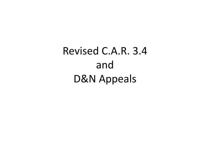 Jurisdictional Requirements and Appealability Guidelines