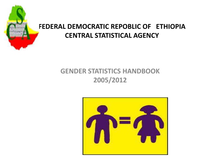 Gender Statistics Handbook in Ethiopia