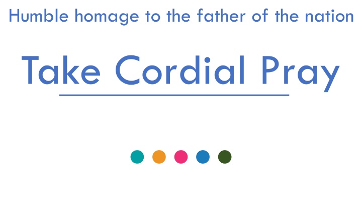 Take Cordial Pray