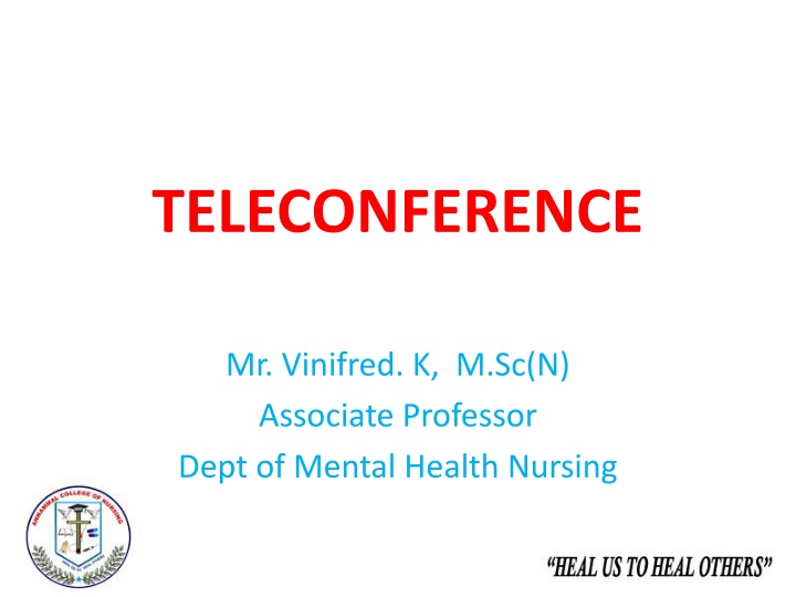 TELECONFERENCE