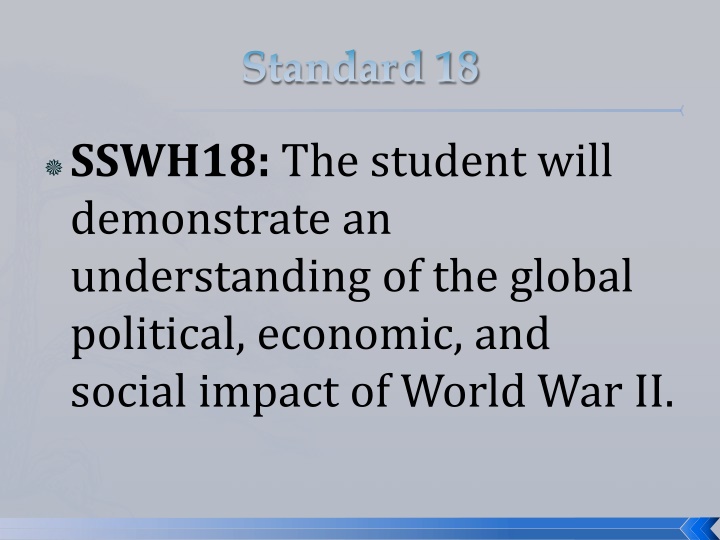 Global Impact of World War II