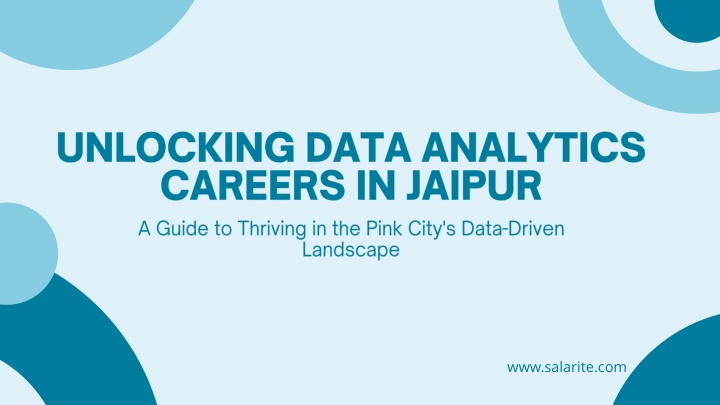 Unlocking Data Analytics Careers in Jaipur