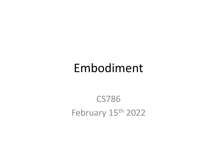 Embodiment